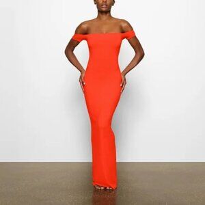SKIMS dress Size Medium in Fire Orange